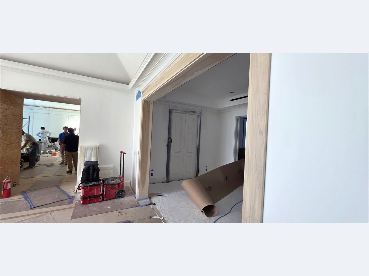 Interior before and after before photo
