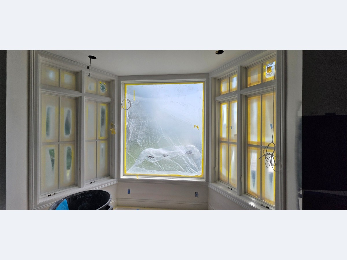 Interior before and after before photo