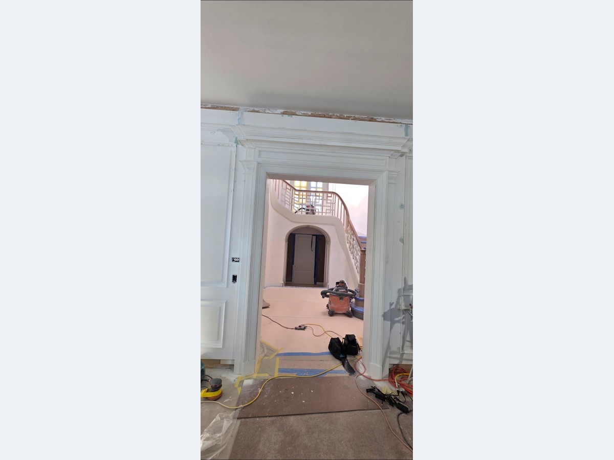 Interior before and after before photo