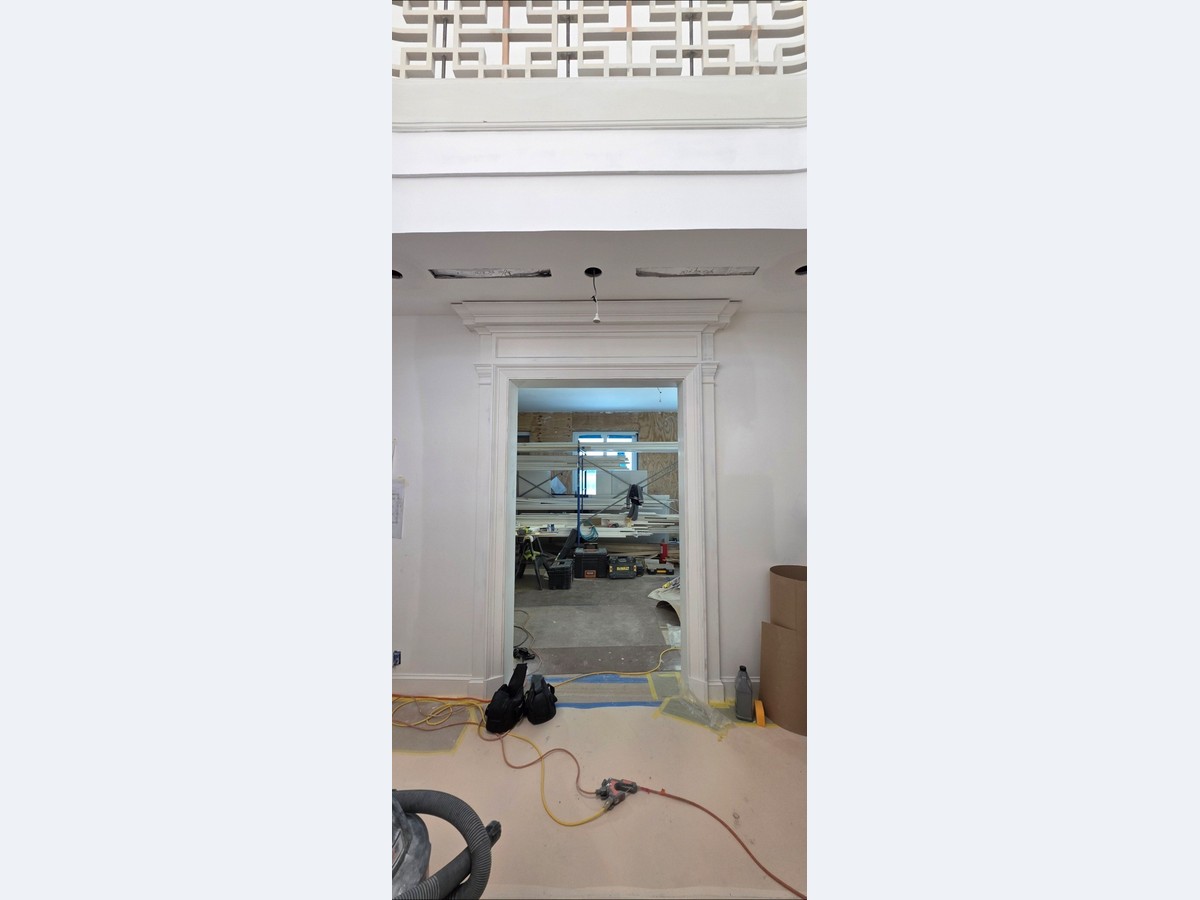 Interior before and after before photo