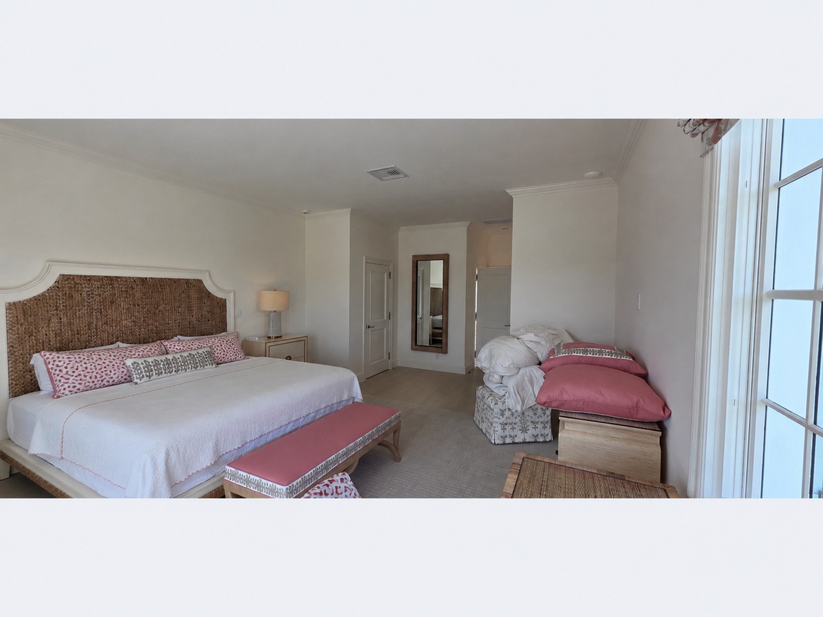 Interior before and after after photo