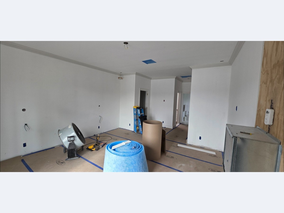 Interior before and after before photo
